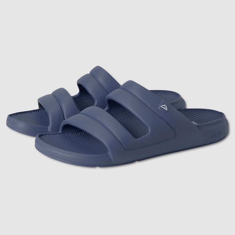 Mens Reef Oasis Two-Bar Slide Waterproof Sandals - NWT Size 12 Blue - #48214-A1
